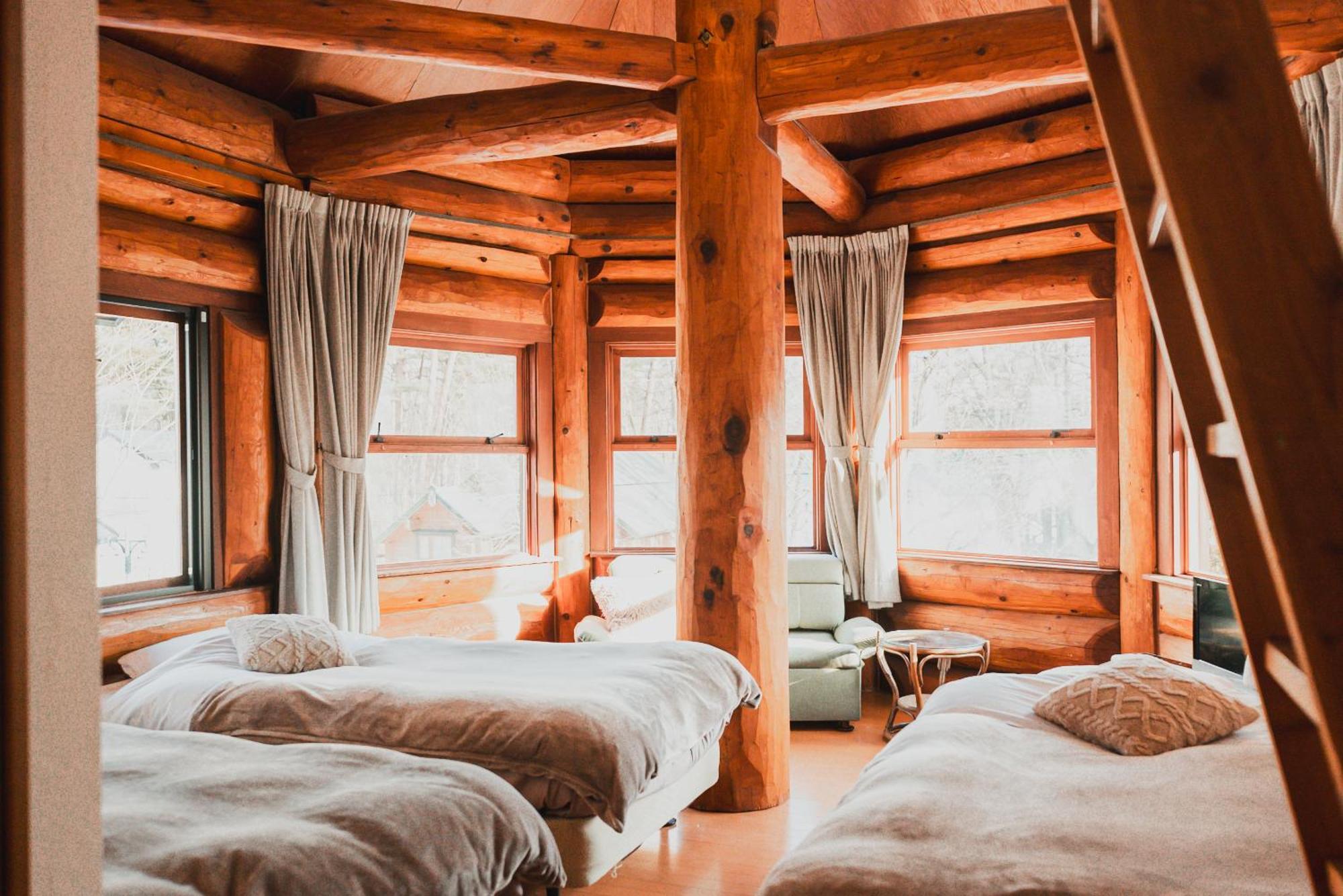Hakuba Pension & Log Hotel Meteor Exterior foto